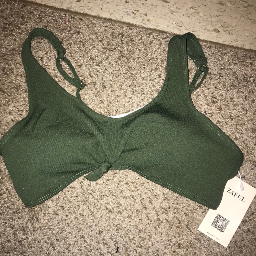 Zaful Bikini Knotted Top